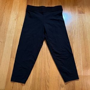 PINK black capris shorts